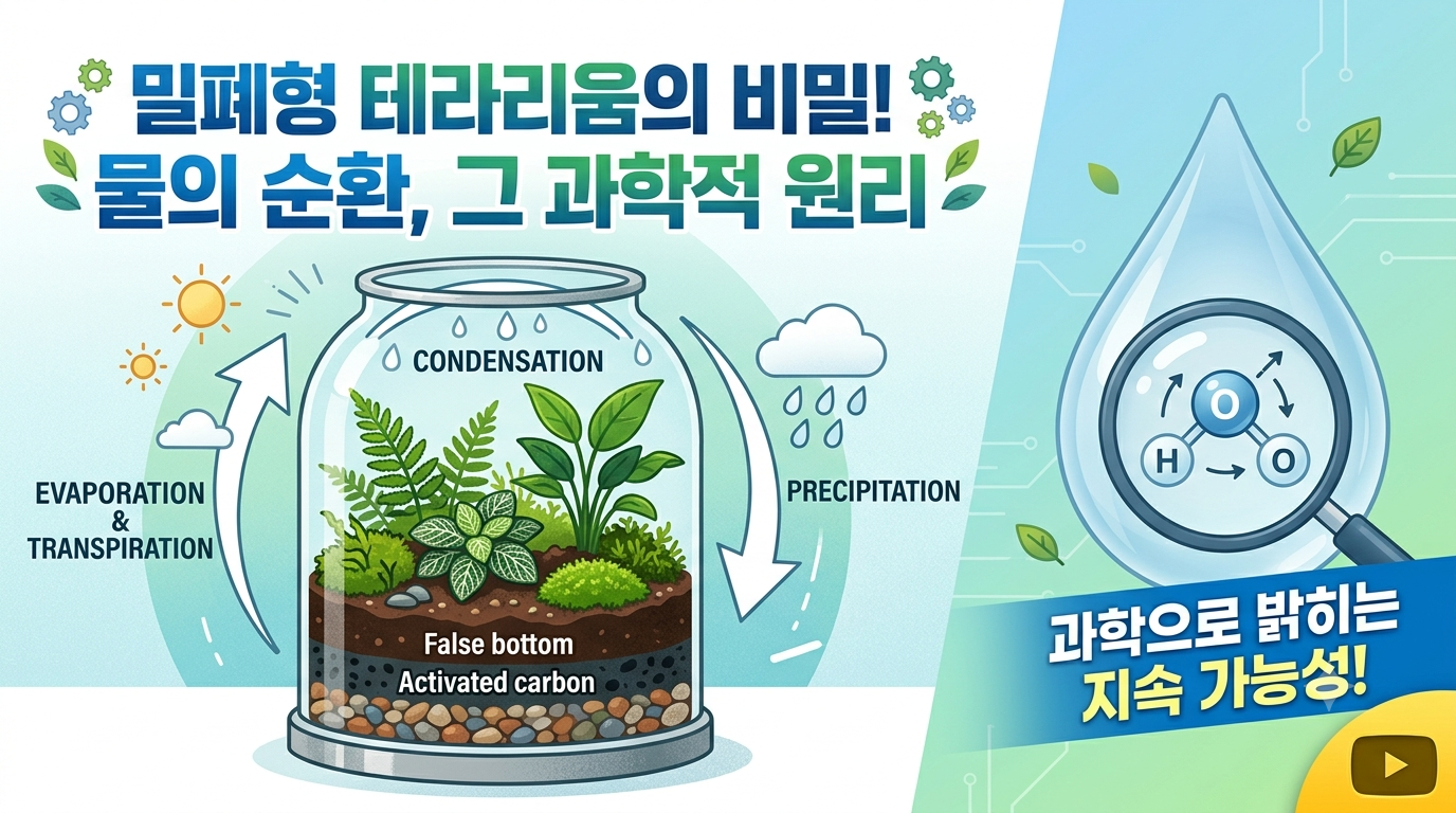 밀폐용 테라리움의 비밀