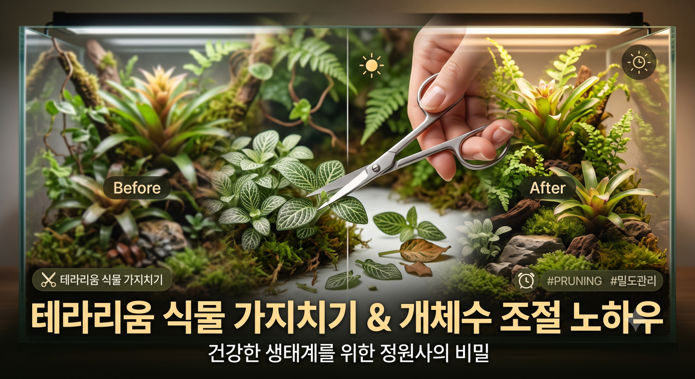 테라리움 가지치기