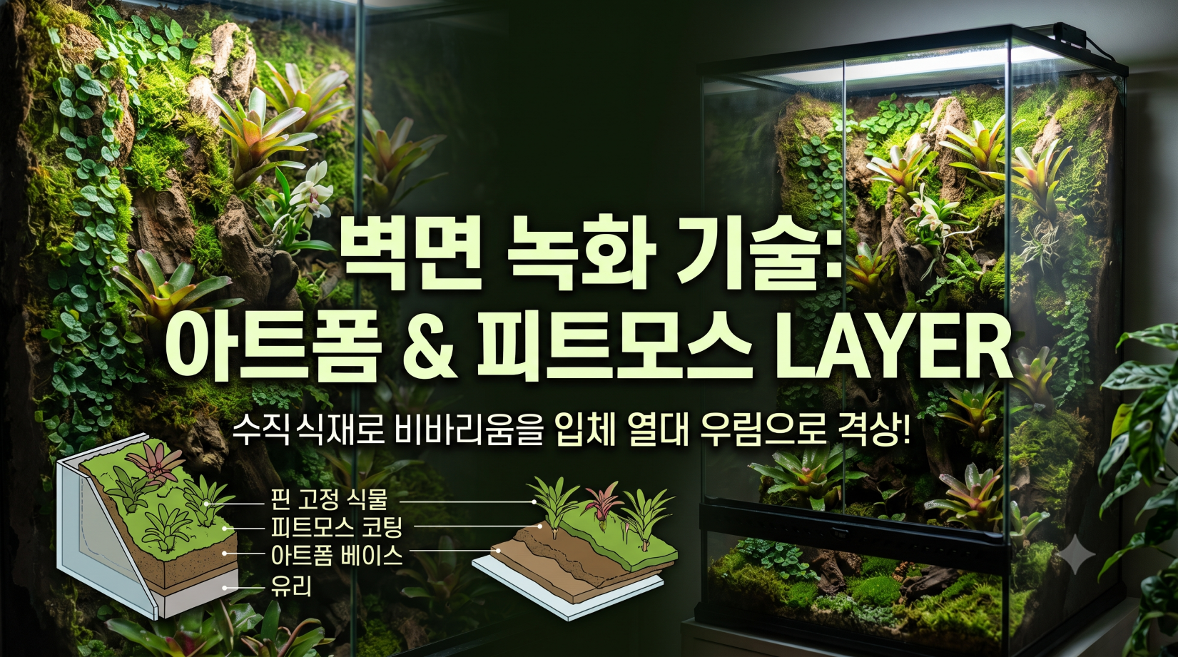 벽면 녹화기술