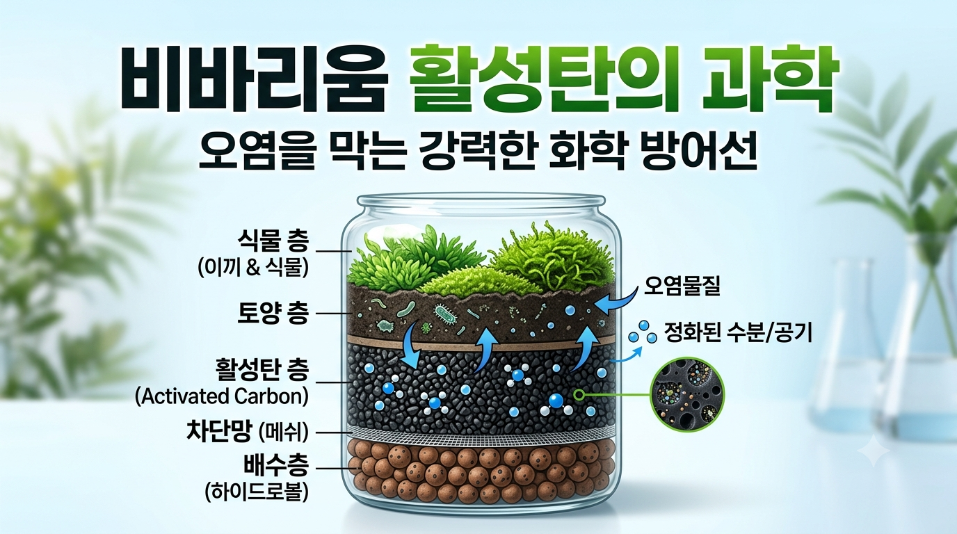 활성탄을 넣는 이유