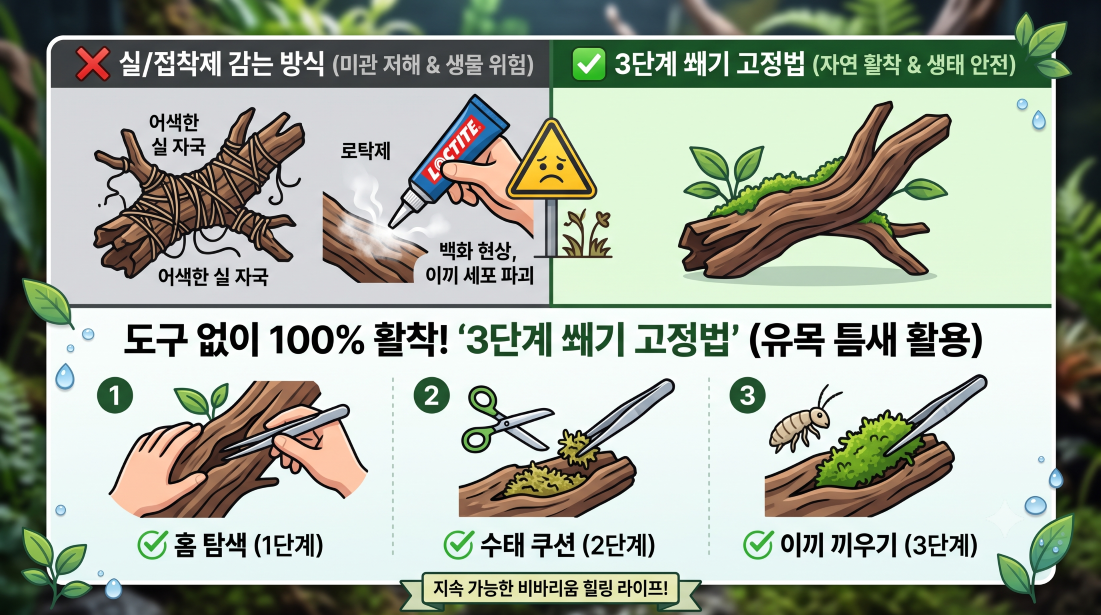 3단계 쐐기 고정법