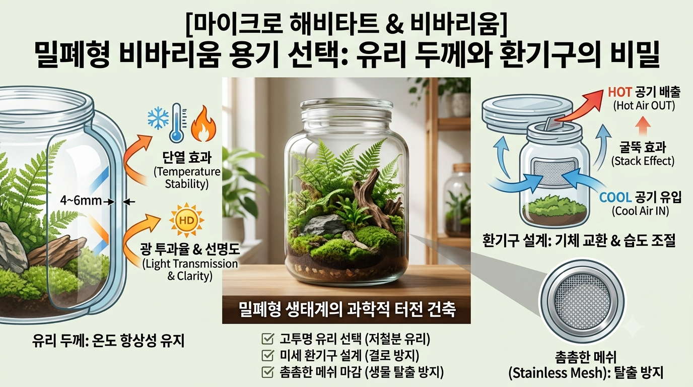 비바리움 용기선택