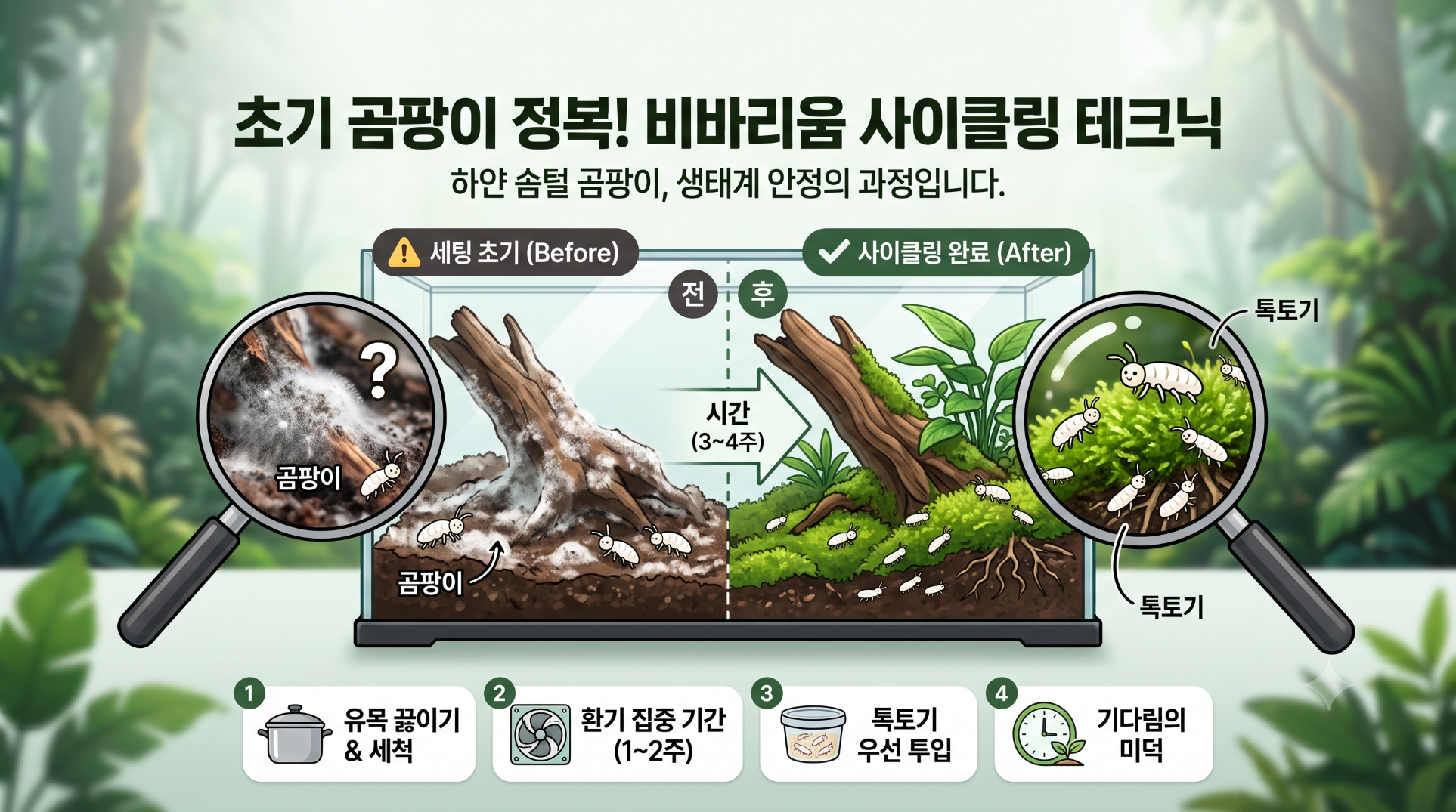 곰팡이 억제 테크닉