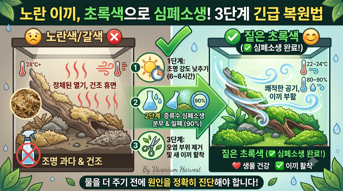 노란이끼 심폐소생