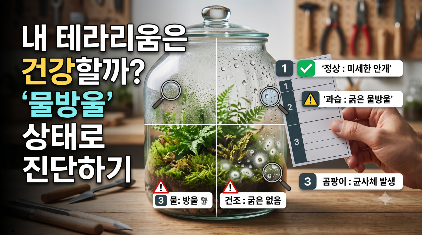 물방울 자가진단