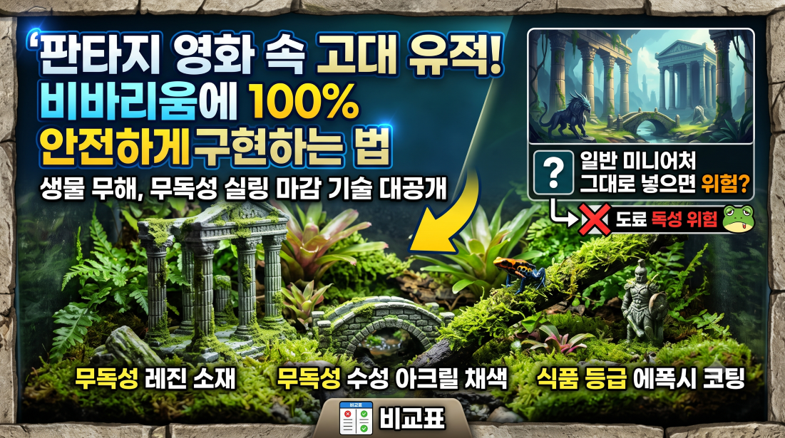 고대유적 미니어처 구현하는방법