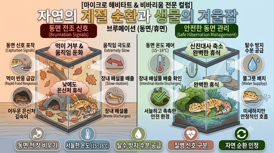 계절순환과 생물의 겨울잠