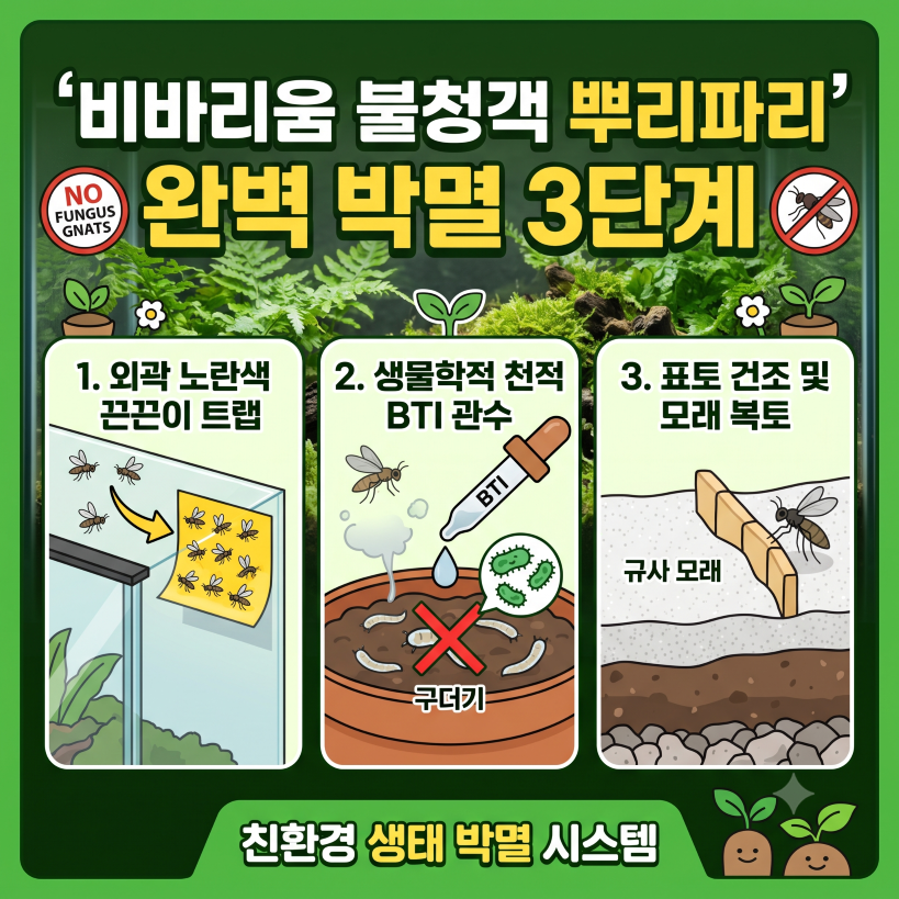 뿌리파리박멸3단계