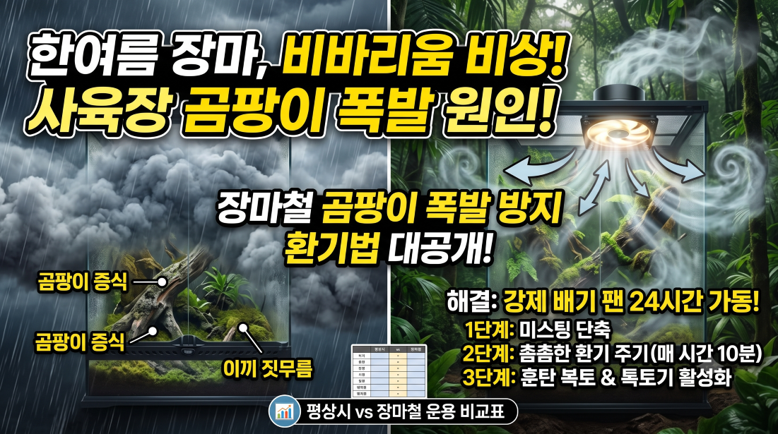 장마철곰팡이문제해결