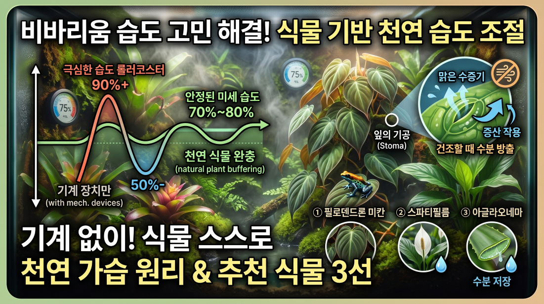 천연가습추천식물3선