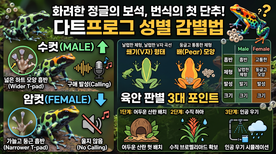 다트프로그 성별감별법