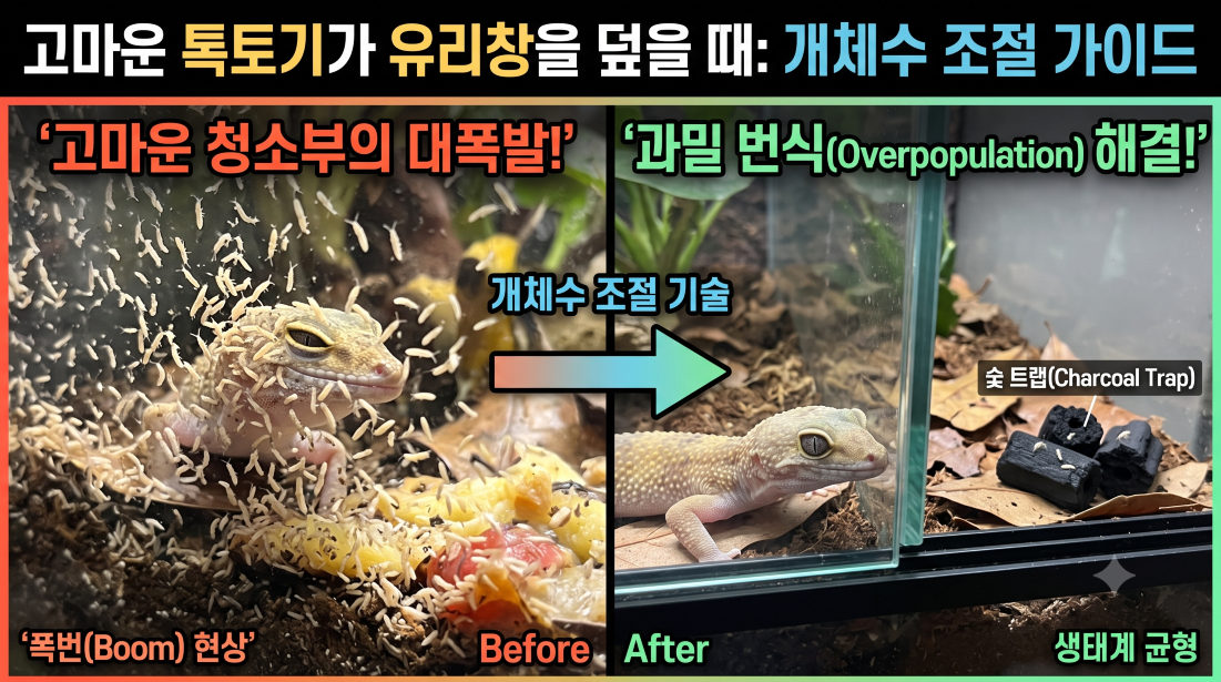 독토기가 유리창을 덮을때 조절가이드